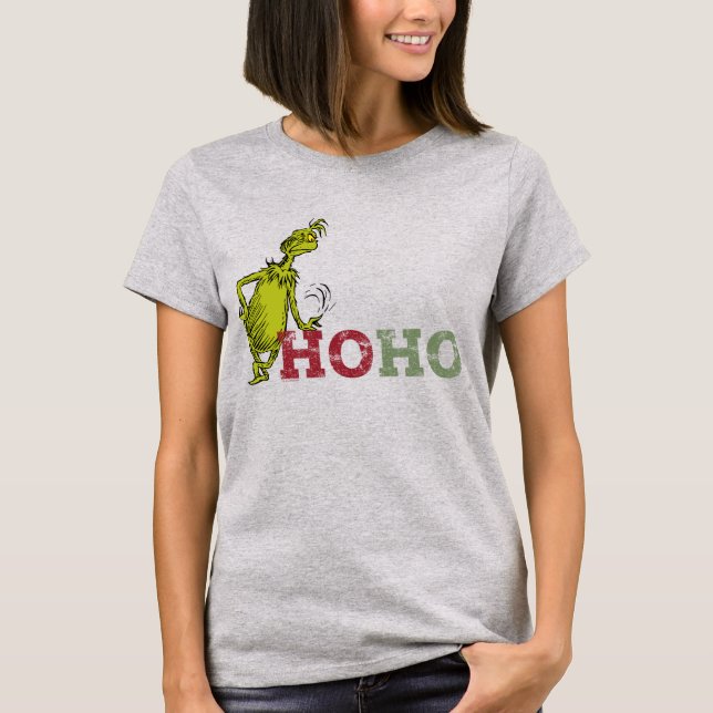 Grinch | Ho Ho Ho T-Shirt (Front)