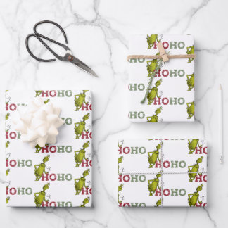 Grinch | Ho Ho Ho Wrapping Paper Sheet