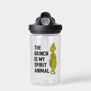 Grinch is my Spirit Animal Water Bottle