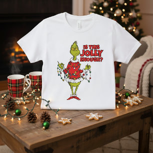 Grinch "Is This Jolly Enough?" Tri-Blend Shirt