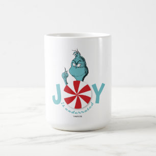 Grinch   Joy is Underrated Coffee Mug