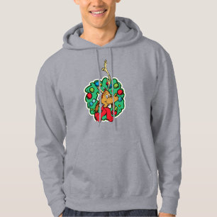 Grinch Max Christmas Wreath Hoodie