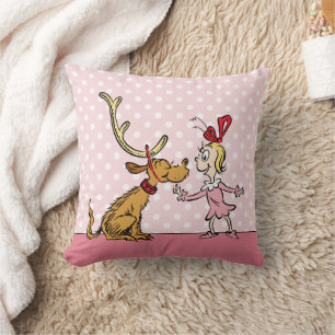 Grinch Max & Cindy Lou Who Cushion