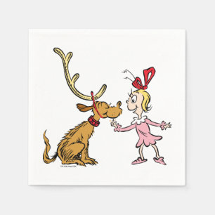 Grinch   Max & Cindy Lou Who Napkin