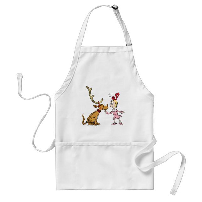 Grinch | Max & Cindy Lou Who Standard Apron (Front)
