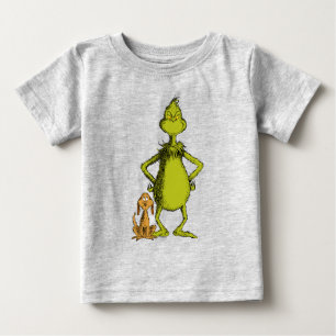 Grinch   Max & Grinch Stance Baby T-Shirt