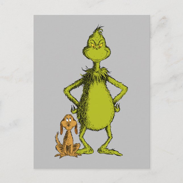 Grinch | Max & Grinch Stance Postcard (Front)
