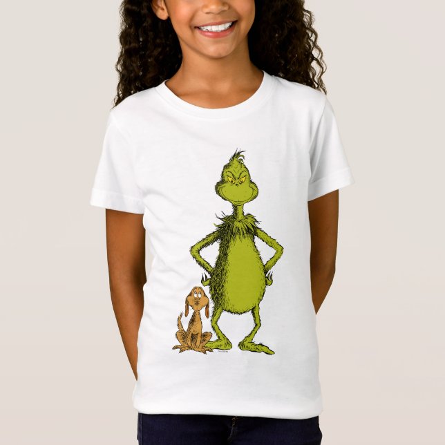Grinch | Max & Grinch Stance T-Shirt (Front)