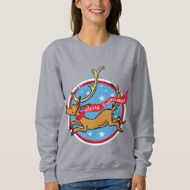 Grinch | Max Merry Grinchmas! Sweatshirt (Front)