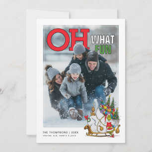 Grinch & Max Personalised Photo Holiday Card