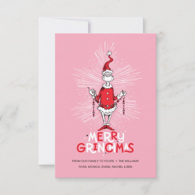 Grinch | Merry Grinchmas Card (Front)