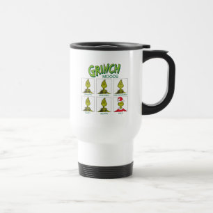 Grinch Moods Chart Christmas Edition Travel Mug