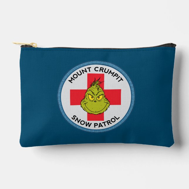 Grinch | Mt. Crumpit Snow Patrol Accessory Pouch (Front)