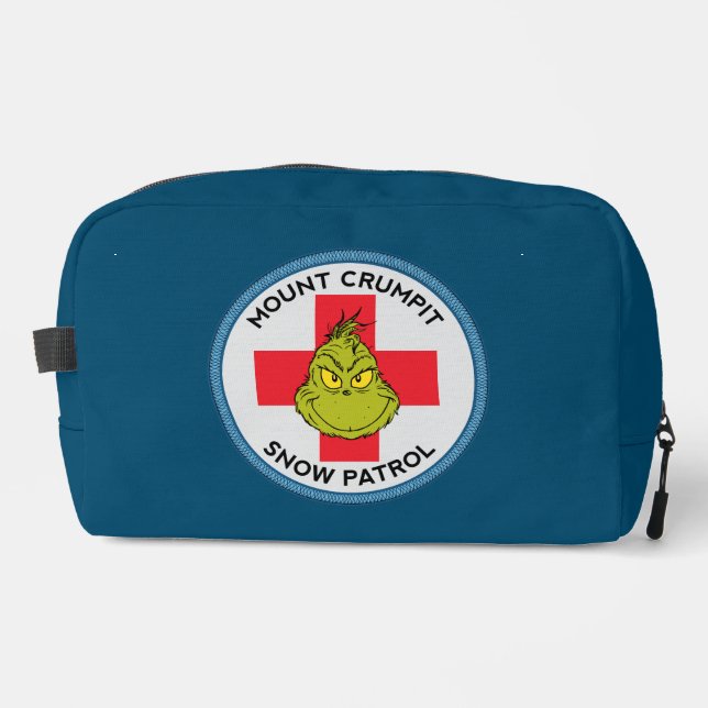 Grinch | Mt. Crumpit Snow Patrol Dopp Kit (Front)