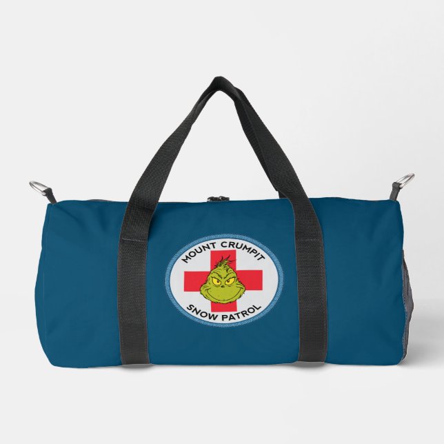 Grinch | Mt. Crumpit Snow Patrol Duffle Bag (Front)