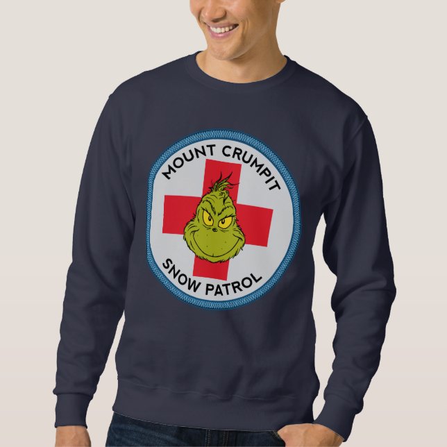 Grinch | Mt. Crumpit Snow Patrol Sweatshirt (Front)
