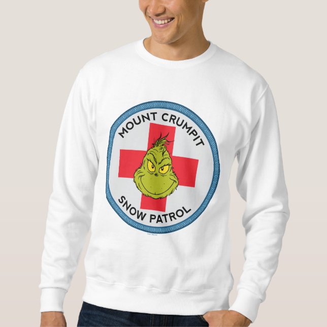 Grinch | Mt. Crumpit Snow Patrol Sweatshirt (Front)