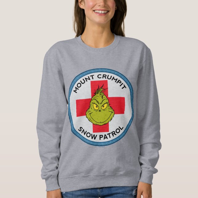 Grinch | Mt. Crumpit Snow Patrol Sweatshirt (Front)