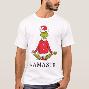 Grinch Namaste Santa Claus T-Shirt