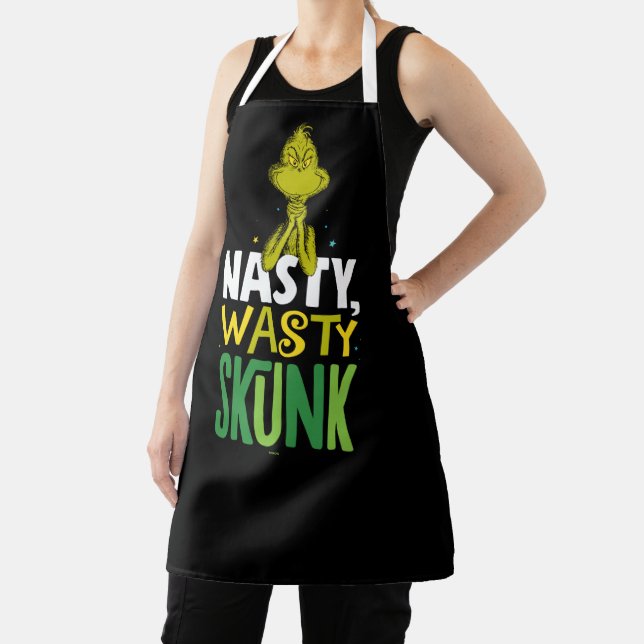 Grinch | Nasty Wasty Skunk Apron (Insitu)
