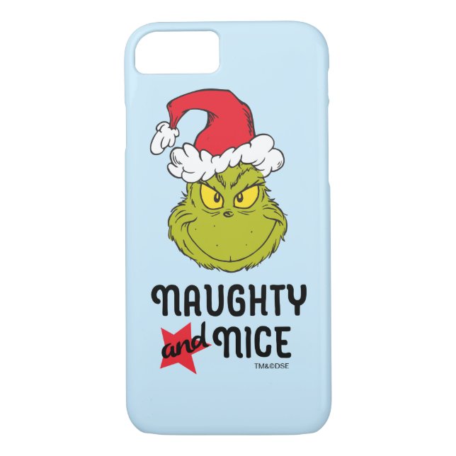 Grinch | Naughty and Nice Case-Mate iPhone Case (Back)
