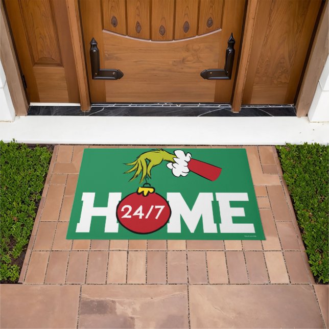 Grinch | Personalised 24/7 Doormat (Outdoor)