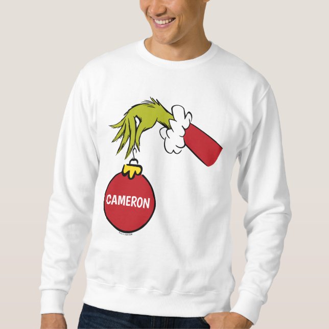 Grinch | Personalised Name Sweatshirt (Front)