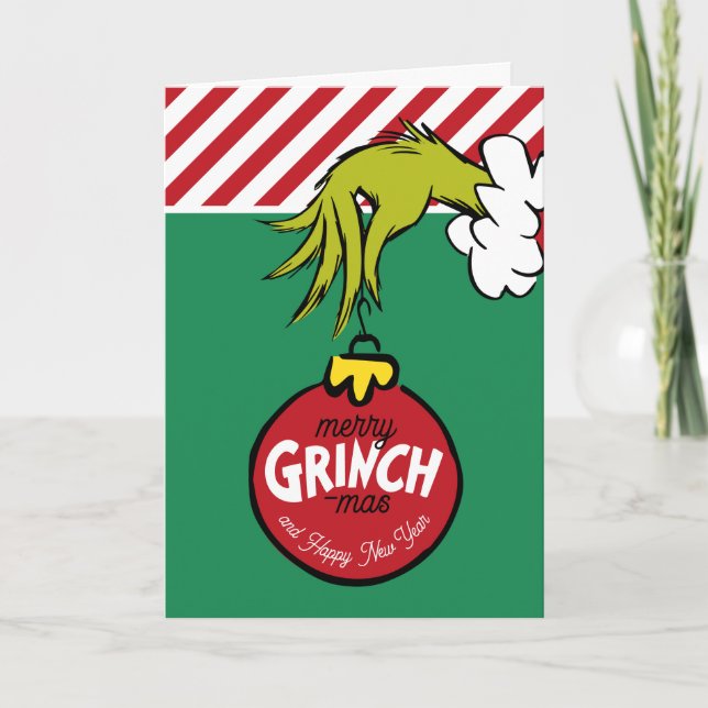 Grinch | Personalized Ornament Holiday (Front)