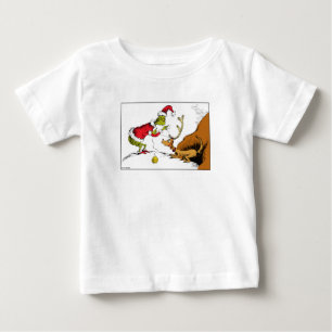 Grinch Prepares Max the Reindeer Baby T-Shirt