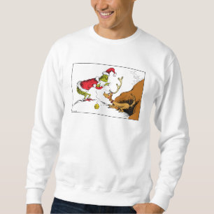 Grinch Prepares Max the Reindeer Sweatshirt