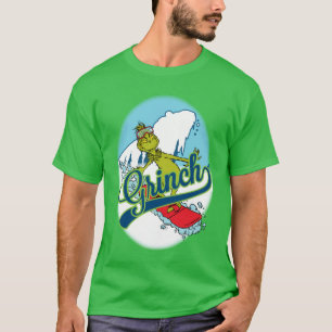 Grinch Snowboarding T-Shirt