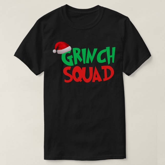 Grinch Squad T-Shirt (Design Front)