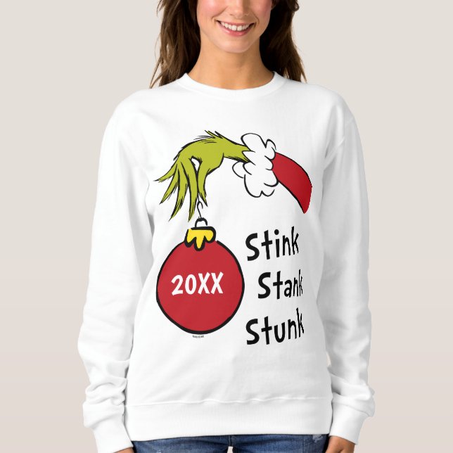 Grinch | Stink Stank Stunk Hoodie (Front)