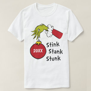Grinch Stink Stank Stunk T-Shirt