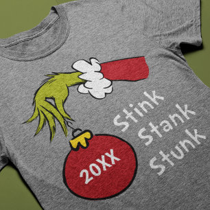 Grinch   Stink Stank Stunk Tri-Blend Shirt