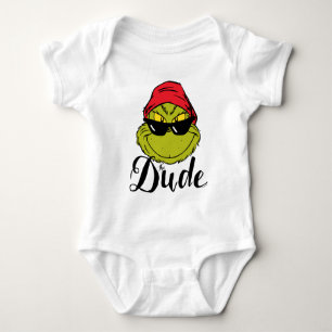Grinch The Dude Baby Bodysuit