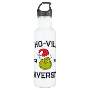 Grinch   Who-ville University Est 1957 710 Ml Water Bottle