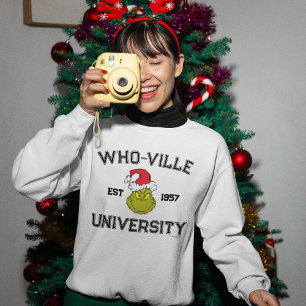 Grinch Who-ville University Est 1957 Sweatshirt