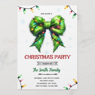 Grinchmas Holiday Party Invitation