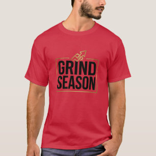 Grind Season Hustle Logo Tee