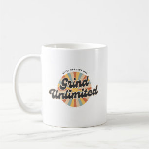 Grind Unlimited Gamer Motivation Coffee Mug