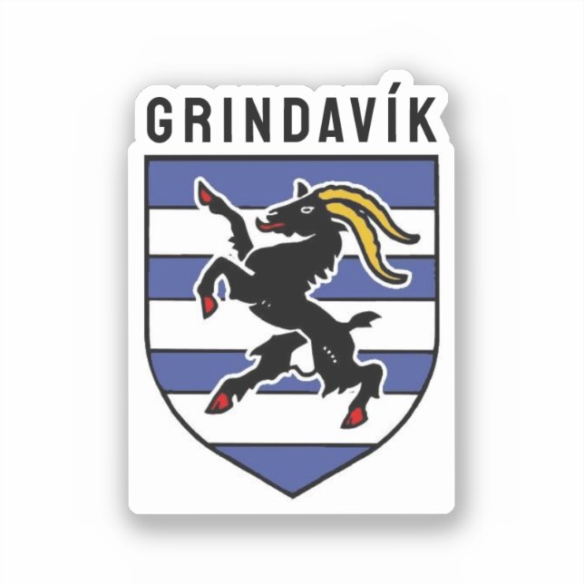 Grindavík Coat of Arms - Iceland (Front)