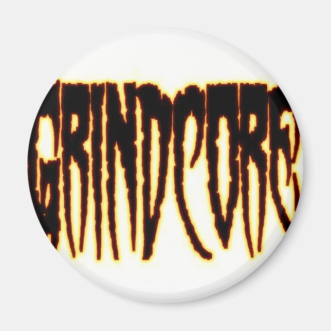 Grindcore Magnet (Front)
