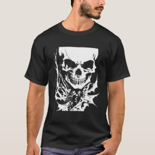 Grindcore Occult Horror Skull Death Metal Thrash M T-Shirt