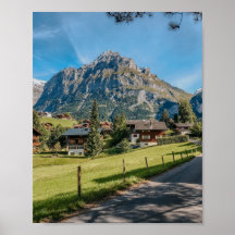 Grindelwald, Jungfrau Region Switzerland Print