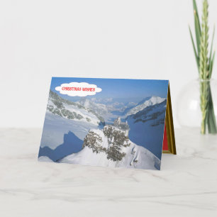 Grindelwald, Jungfraujoch Holiday Card