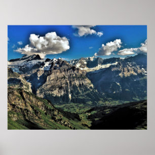 Grindelwald Valley Poster