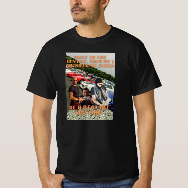 Grinding in sleep t-shirt (Front)