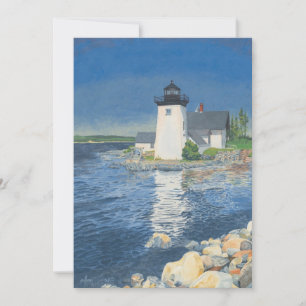 Grindle Point Lighthouse Invitation