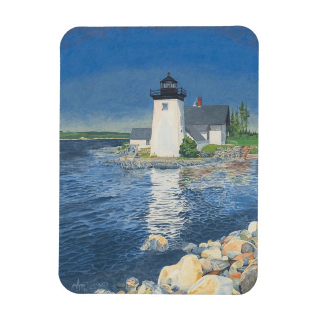 Grindle Point Lighthouse Magnet (Vertical)